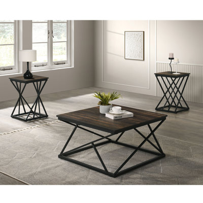 Ensemble de tables basses 3 pièces Nolan