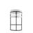 Augusta Modern Vegan Leather Upholstered Metal Counter Stool in White-100921011-104561126