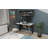 Traudel Writing Desk With Wall Shelf-364648058
