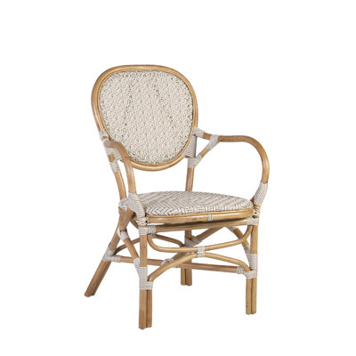 Adellia Stacking Patio Dining Armchair