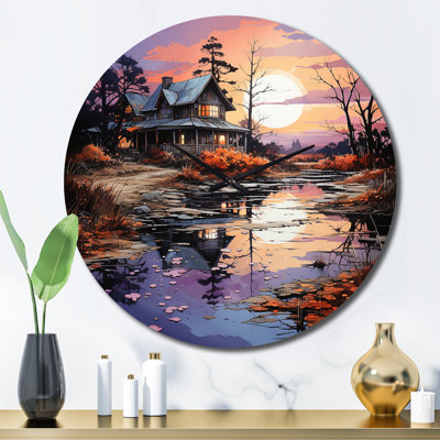 Charae - Horloge murale campagne