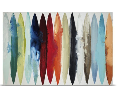 « pair flow », reproduction d’art sur toile Randy Hibberd