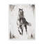 « rustique black stallion ii », reproduction de dessin sur toile tendue-596073532