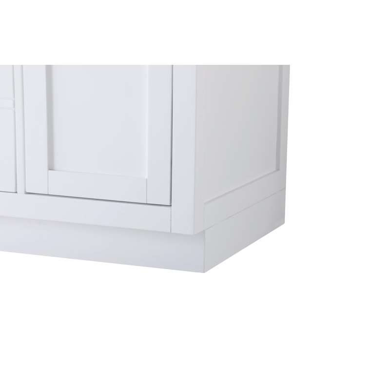 Ahner 42 inch Single Bathroom Vanity, White