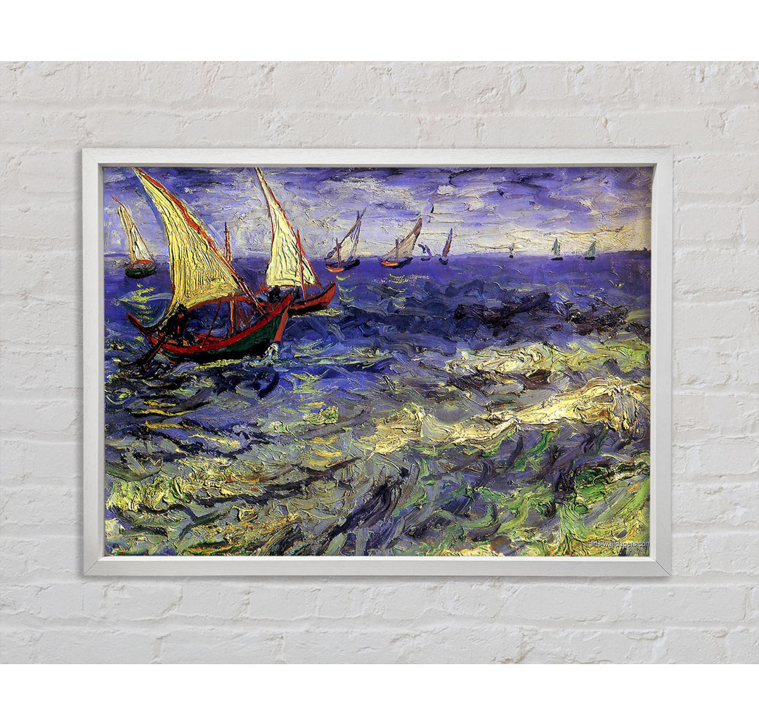 Van Gogh Schiff N Boote - Druck