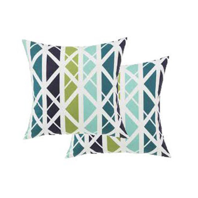 Abstract Outdoor Throw Pillow