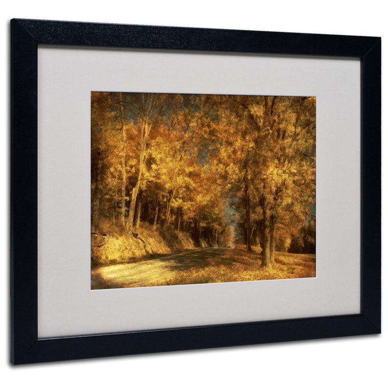« back routes » par lois bryan, reproduction de photo encadrée, Noir, H 16 po x l 20 po x P 0,5 po