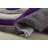 Thionville Shag Purple/Grey Shag Area Rug-1037222767