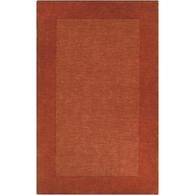 Dolma Handmade Wool Red Rug