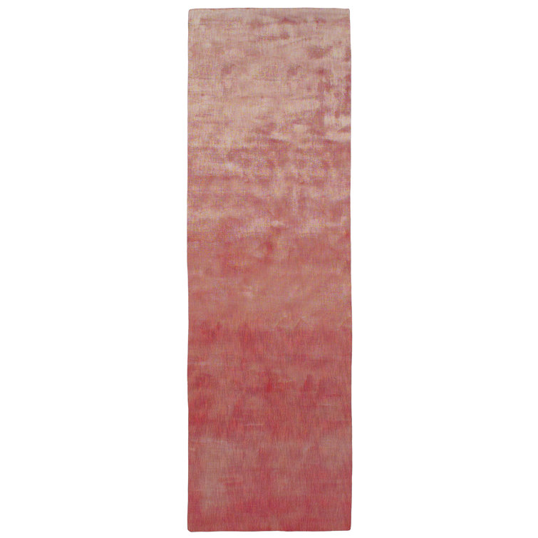 Rasmussen Handmade Tufted Rust Area Rug