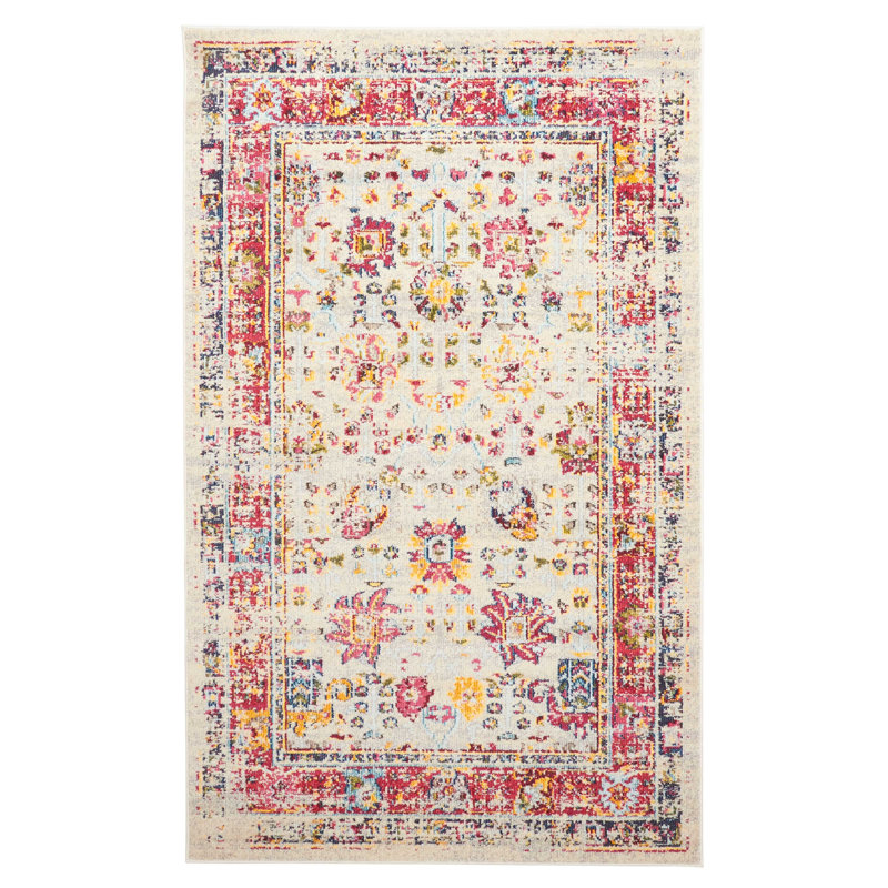 Jasmine Ivory Rug 8'0" x 10'0", Rectangle 8' x 10'
