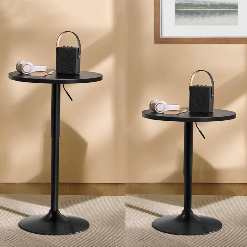 Adjustable Height and 360° Swivel Bar Tables