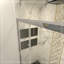 Porte de douche coulissante chromée l 50 à 54 po x H 70 po, porte de douche en verre semi-sans cadre