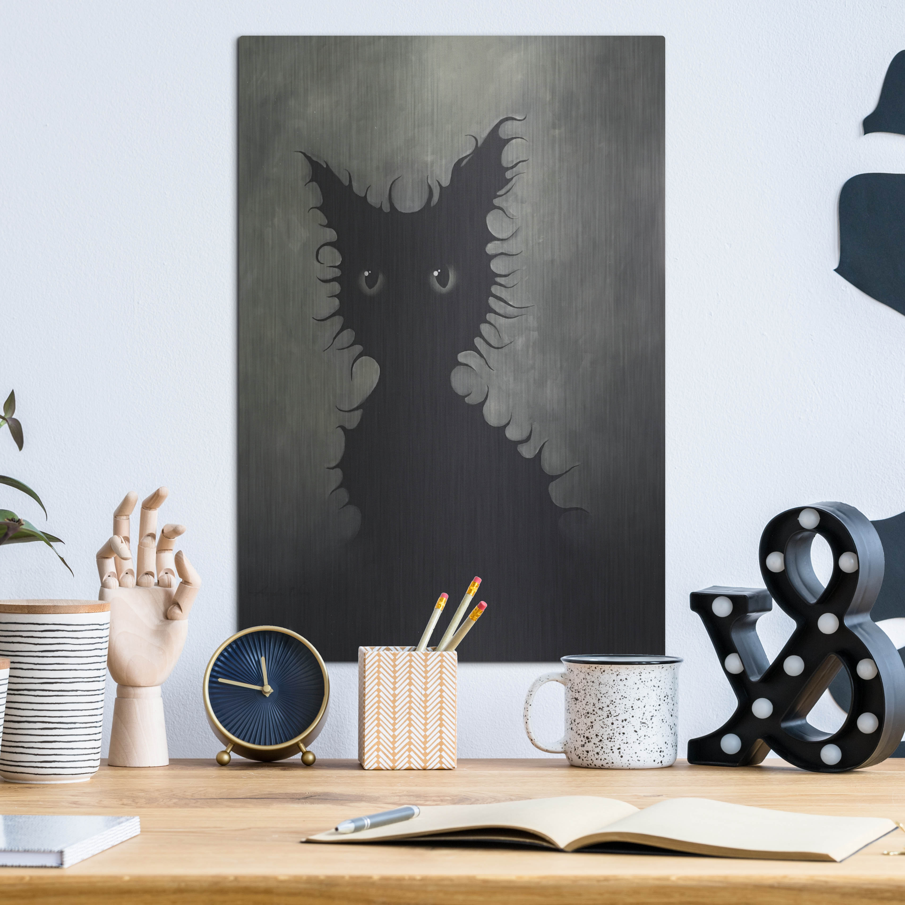Latitude Run® 'Necromancer' by Angelina Wrona Metal Wall Art Wayfair
