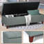 Banc de rangement en simili cuir Loggins-1424083904