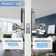 Keypad Smart Door Knob Lock,Keyless Entry Fingerprint Lock for Front Door,Electronic Code Door Knob,Satin Nickel