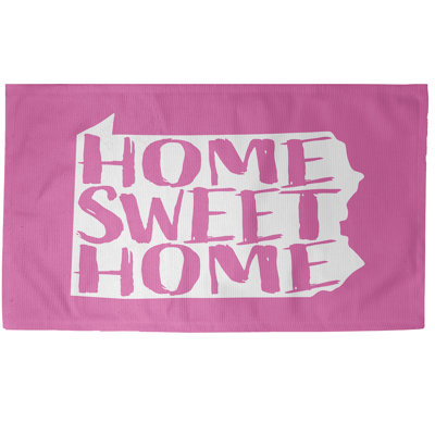 Tapis de zone rose pour la maison Pennsylvania