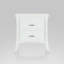 Table de chevet 2 tiroirs