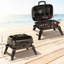 Barbecue au charbon de bois compact