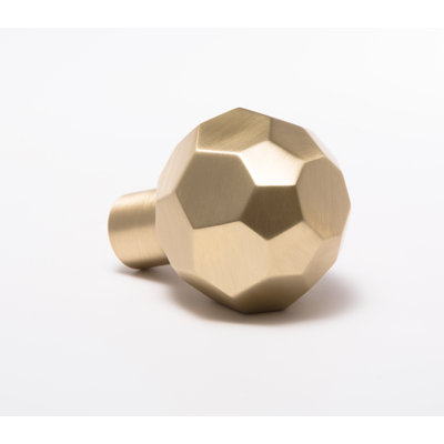 Facet Round Knob