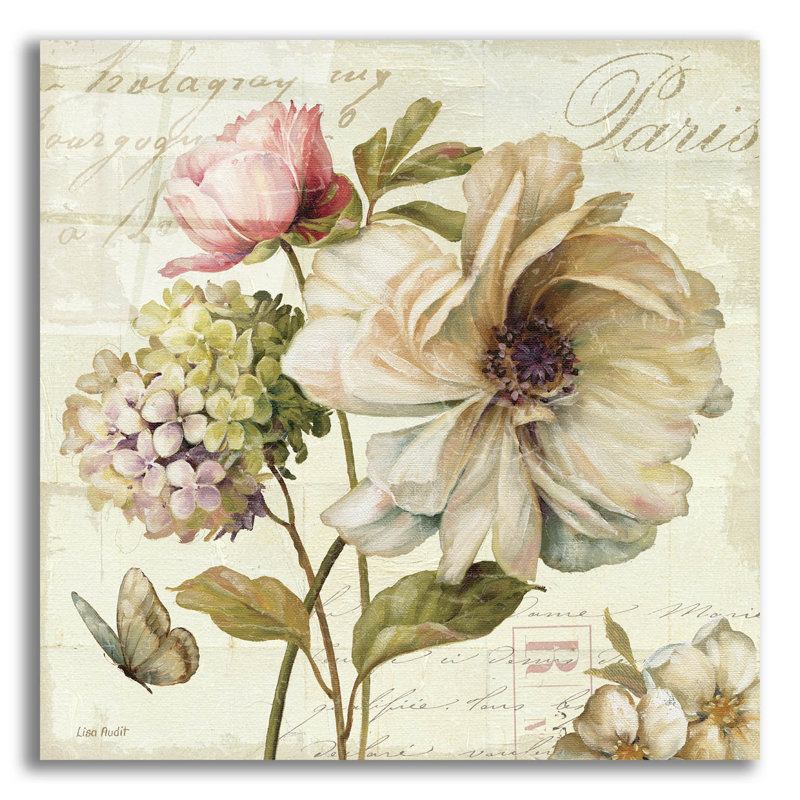 «Marche de Fleurs II» par Lisa Audit, art mural en verre acrylique