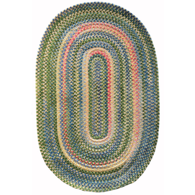 Brayden Cotton Indoor Rug, Oval 8' x 11'