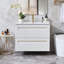 Ensemble de meuble-lavabo mural moderne 30 po