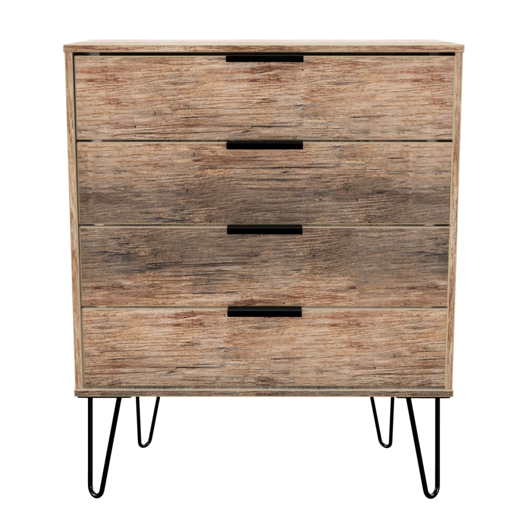 Fully Assembled Menifee 4 Drawer 76.5Cm W Chest of Drawers