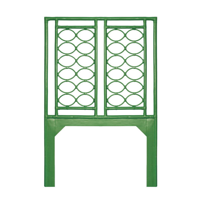 Tête de lit à structure ouverte Infinity, Vert vif, Simple