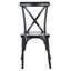 Chaise de patio empilable latérale Susy-293996136