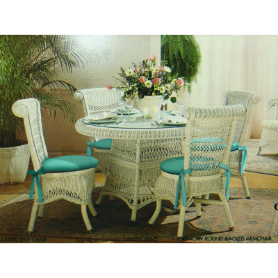 Stephengould 4 - Person Pedestal Dining Set