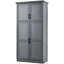 Garde-manger 70,9 po de hauteur - autoportant avec 4 portes, plateaux coulissants et tablette réglable-1081096001