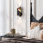 Arindra Iron Modern Wall Sconce with Novelty Shade and Metal Frame-1263153942