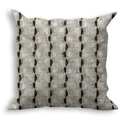 Lobacca Geometric Outdoor Reversible Throw Pillow