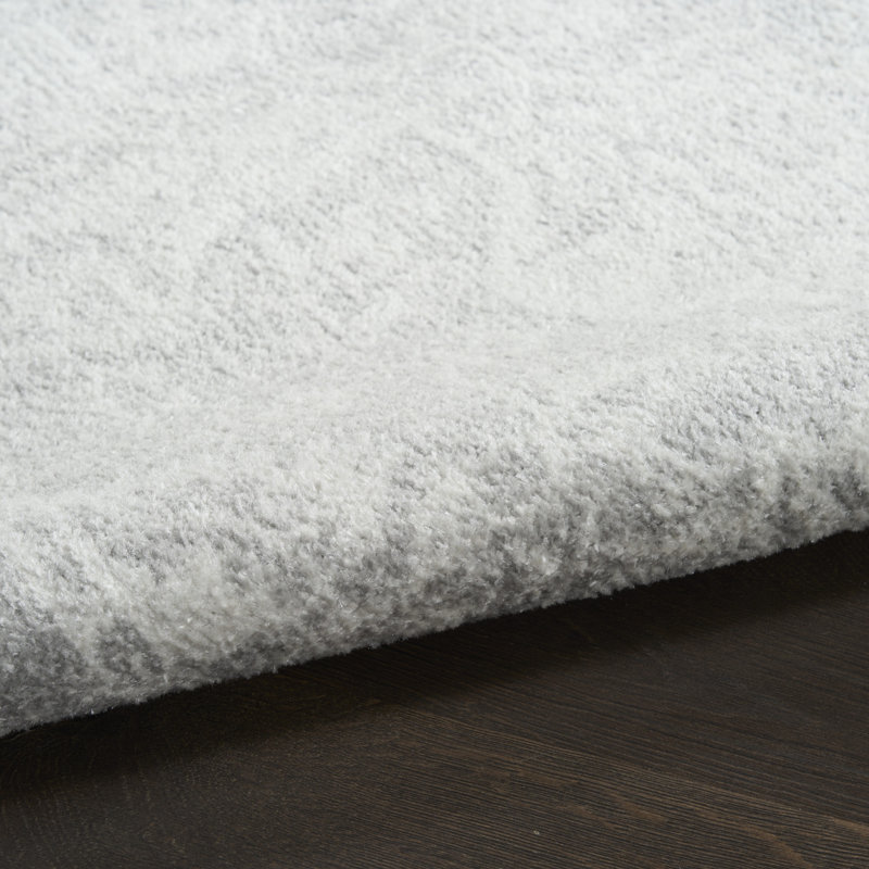 Tapis gris Bungalow Bungalow Rose Cassidey, Tapis de couloir 2 pi x 6 pi