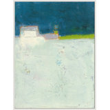 Turquoise Sky Giclee On Canvas by Jill Krasner