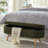 Oval Boucle Storage Ottoman Bench-101694305