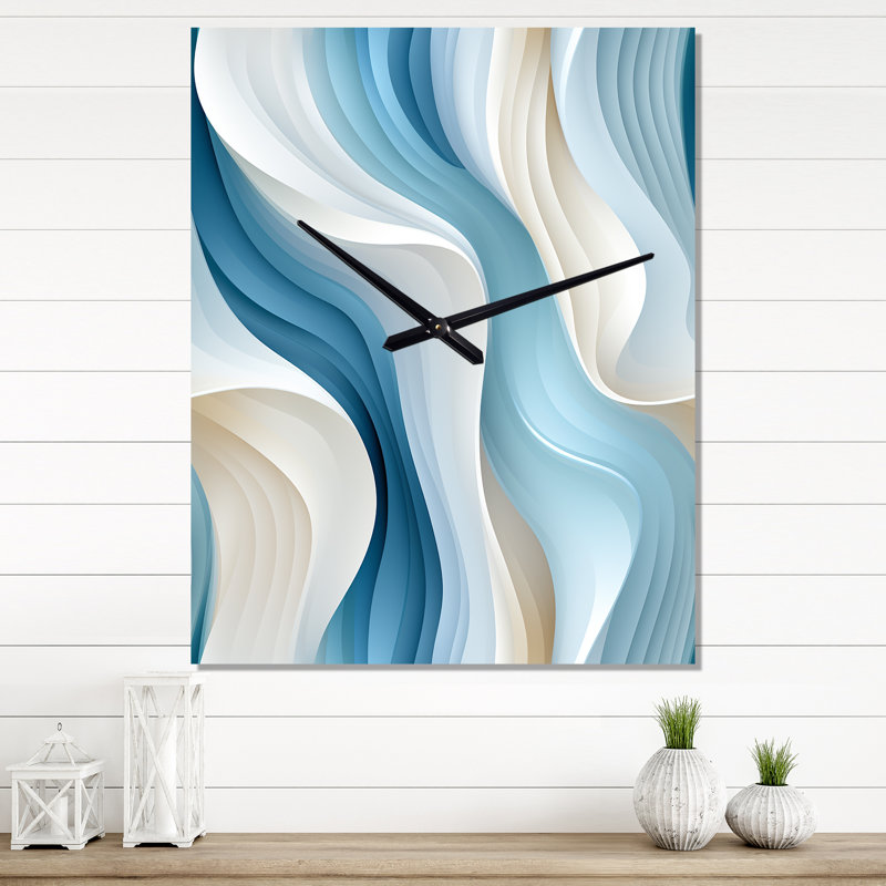 Jaquitta - Horloge murale abstraite, Grand