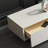 Modern simple storage coffee table TV cabinet set