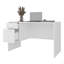 Bureau, 2 tiroirs, blanc