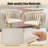 Swivel Adjustable Height Bar Stool with Golden Base-663557208