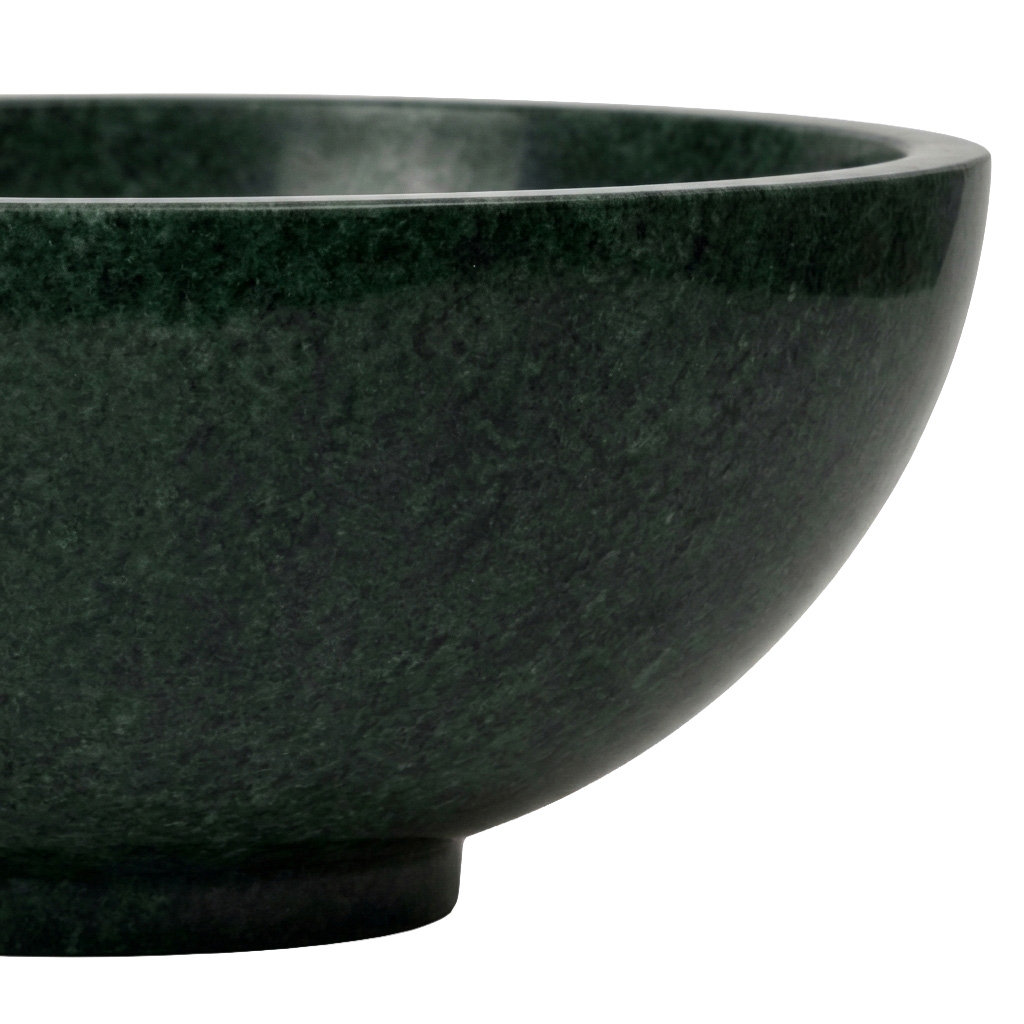 Genuine Marble Decorative Dish, Green