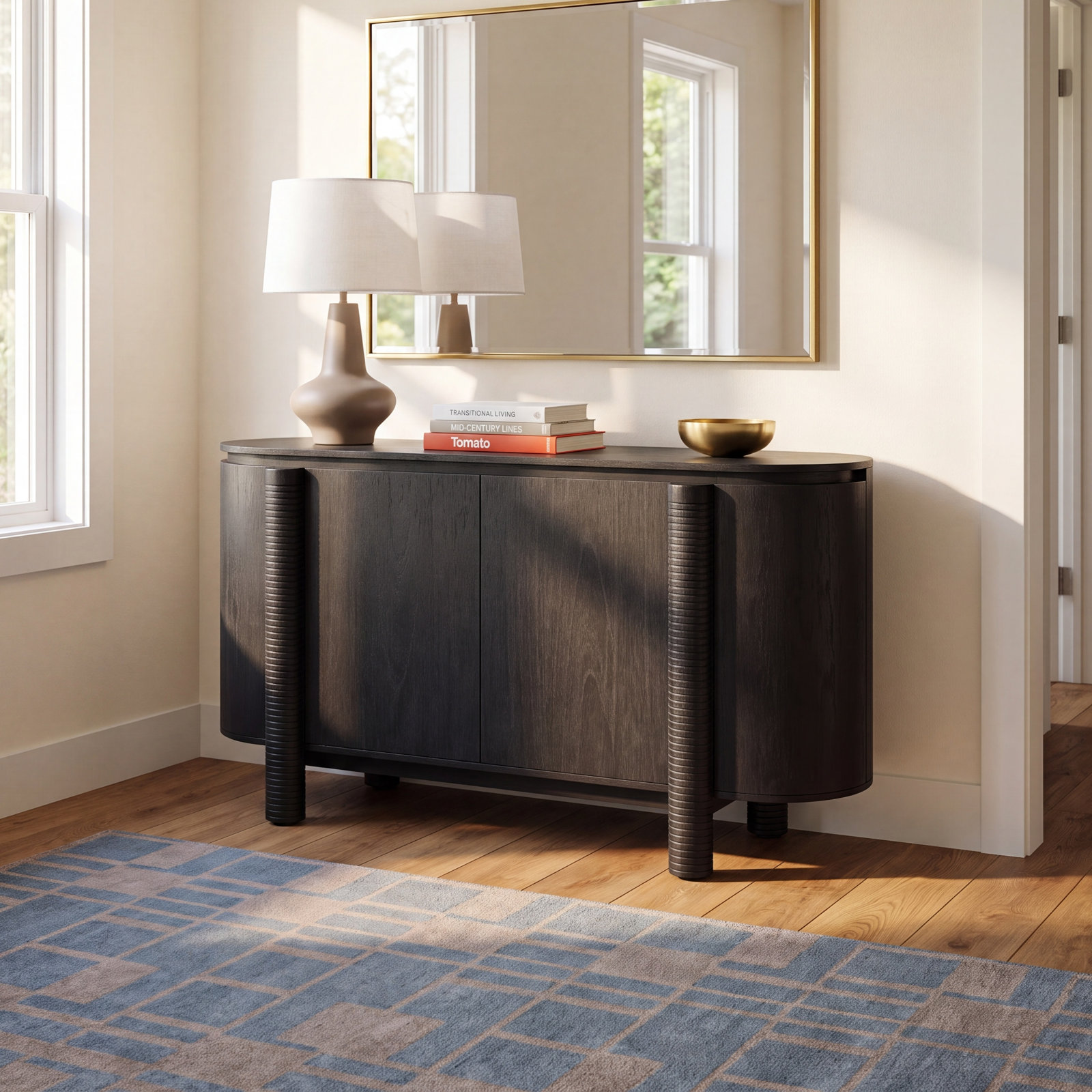 Callum 63'' Sideboard, Black