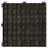 EcoTrend 12"x12" Interlocking Balcony Deck Tiles, 24-Pack, Slate Black, Outdoor
