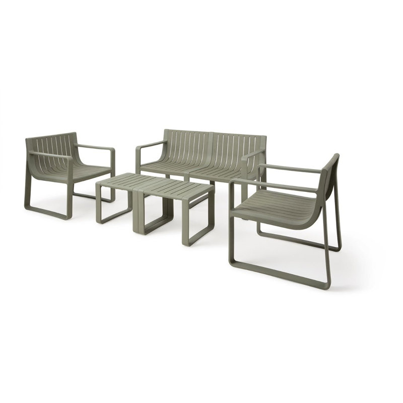 Anijha Outdoor Table Set, Grey