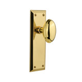 New York Plate with Homestead Door Knob