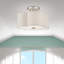 Plafonnier semi-encastré 2 lumières Swarthout-1749316429-1749316434