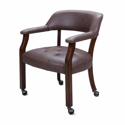Evonne 13.4'' H Polyurethane Upholstered Conference Chair