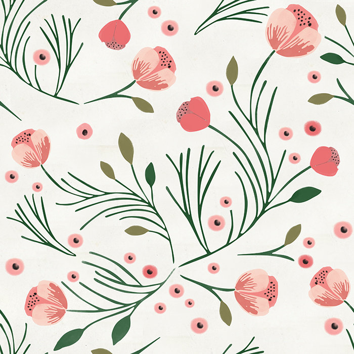 Casmere Matte Peel and Stick Mural, 250 x 250cm
