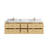 Sonoma Floating Teak 72'' Double Bathroom Vanity with Top-100542280